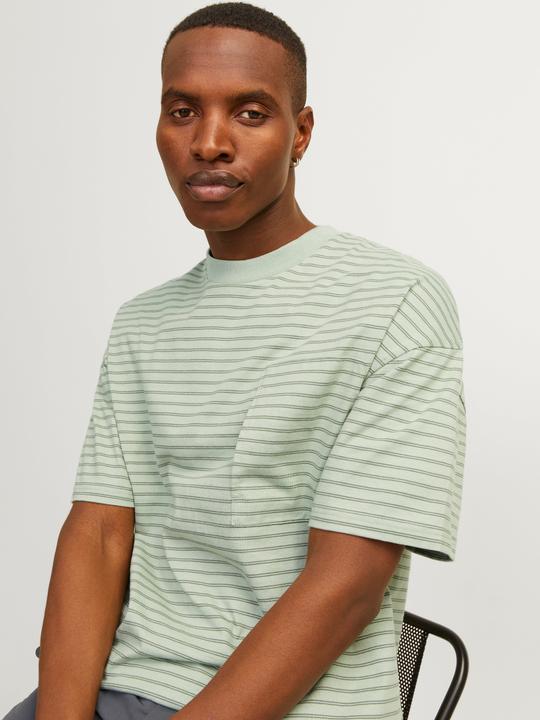Image du produit Jack & Jones Rayé Col rond T-shirt T-shirt (S)