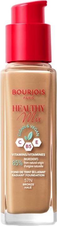 Immagine prodotto Bourjois Fondotinta radiante Healthy Mix Clean & Vegan (57N Bronzo)