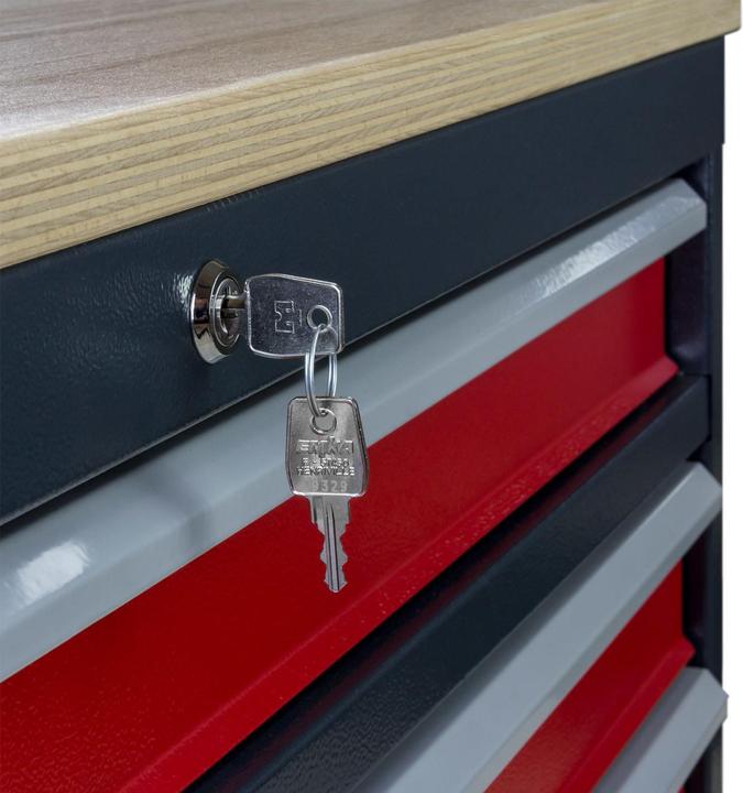 Produktbild Dema Mobile Werkbank Werkzeugwagen 112x61x93 cm (61 cm, 112 cm)