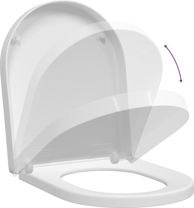 Produktbild vidaXL Toilettensitz