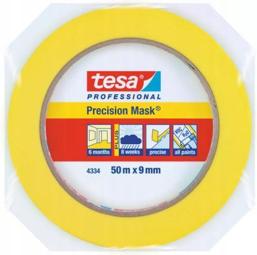Produktbild tesa 04334 Präzisionsband zum Abschneiden von Col. 50 m x 9 mm (9 mm)