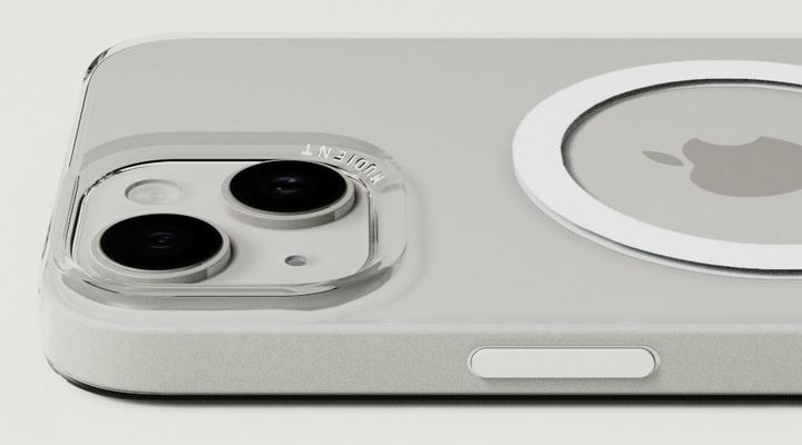 Immagine prodotto Nudient Cover posteriore sottile MagSafe iPhone 14 Trasparente (Apple iPhone 14)