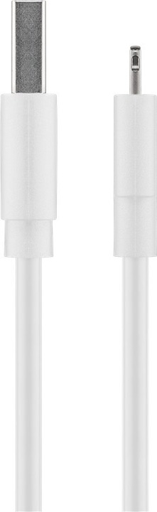 Actual product image Goobay Lightning USB charging and synchronisation cable (1 m, USB 2.0)
