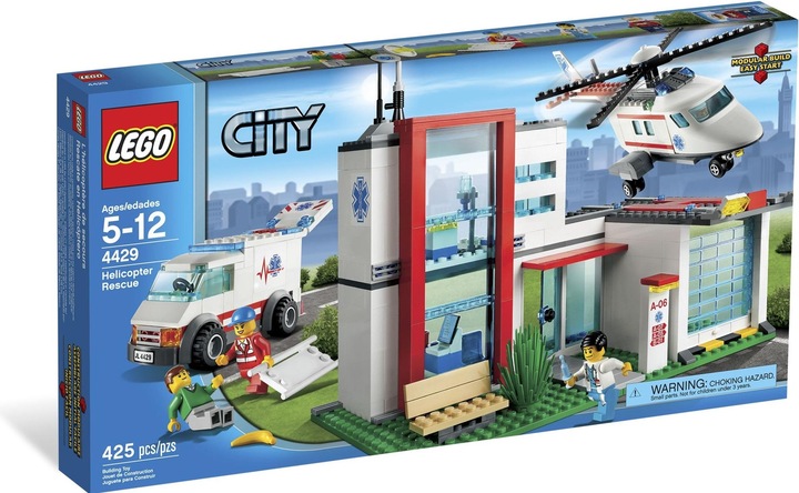 Produktbild LEGO Helikopter Rettungsbasis (4429, LEGO City)