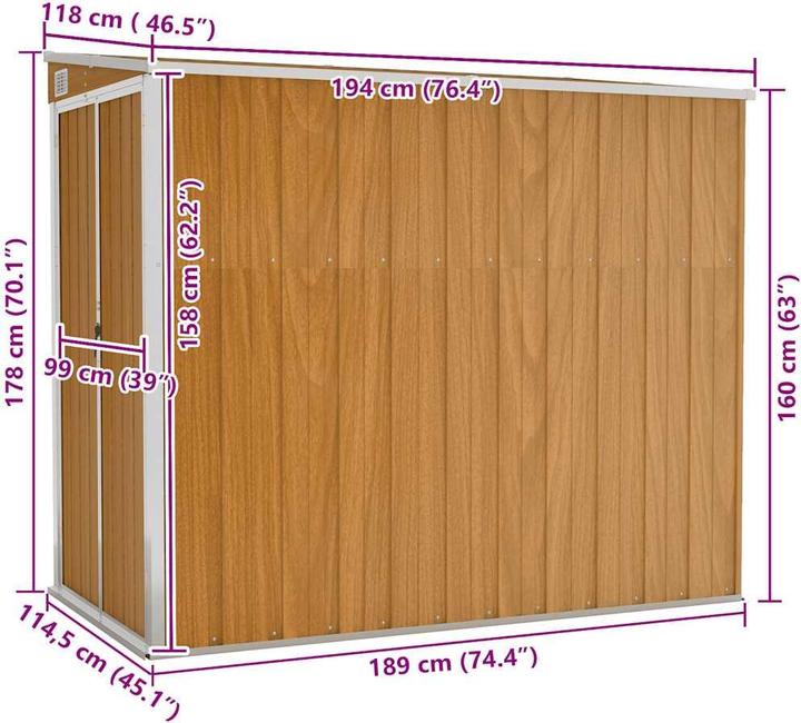 Immagine prodotto vidaXL Gartenhaus