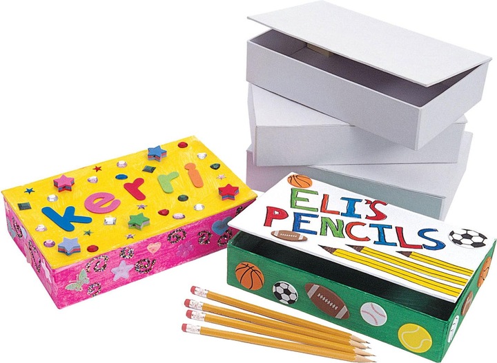 Produktbild Colorations Malvorlagen – Dekorieren Sie Ihre eigene Stiftebox, 12er-Set