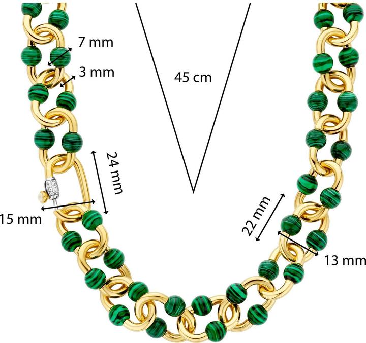 Produktbild Ti Sento Milano Kette (925 Sterling Silber, 45 cm)