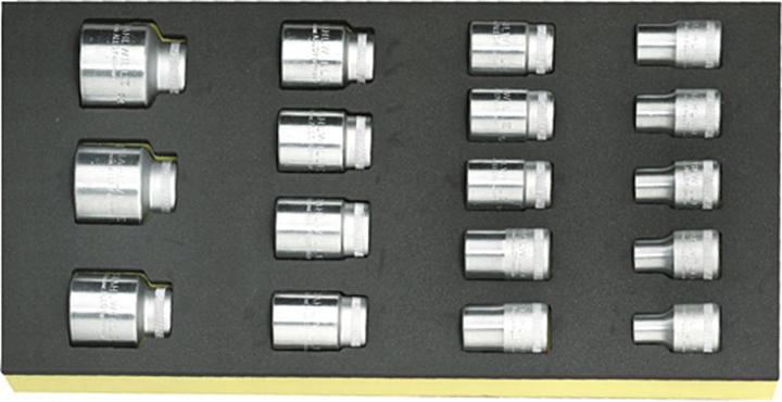 Produktbild Stahlwille TCS 52/17 Steckschlüsseleinsätze 1/2" in TCS Einlage