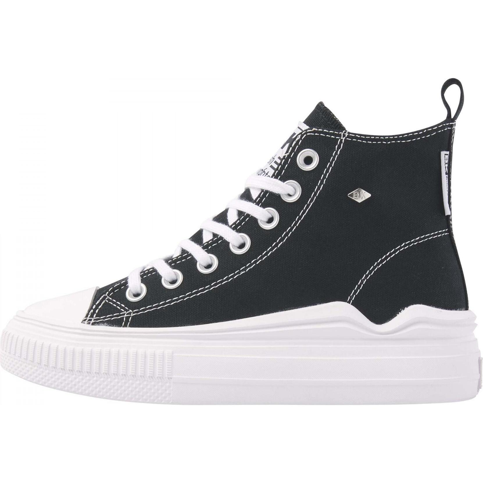 British Knights, Damen, Sneaker, sneakers für damen kaya flow mid, Schwarz, (37)