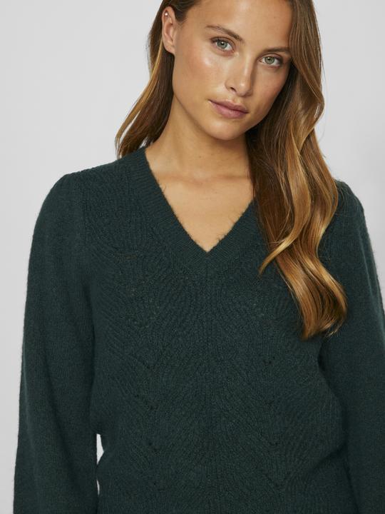 Image du produit Vila Pull en tricot col V (L)