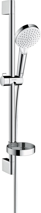 Actual product image hansgrohe HG Shower set CROMETTA VARIO Bsta Unica'Croma 650mm m Casetta we/chr