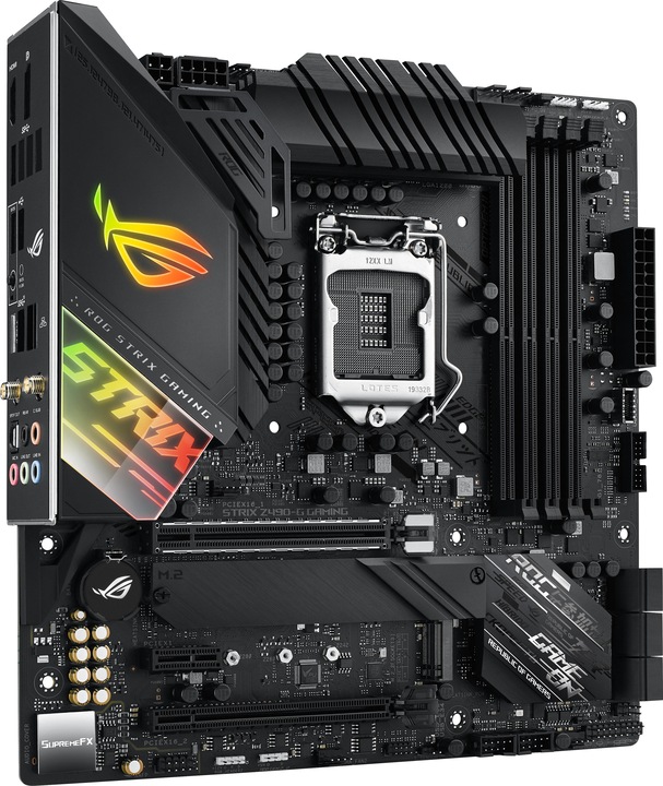 Produktbild ASUS ROG Strix Z490-G Gaming (Wi-Fi) (LGA 1200, Intel Z490, mATX)