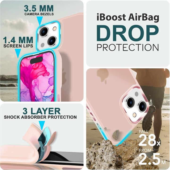 Image du produit Nalia Étui hybride Matt Transparent Frosted (Apple iPhone 15 Plus)