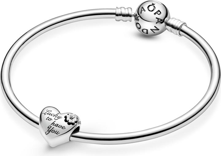 Actual product image Pandora Heart & Shamrock Charm (Sterling silver 925)