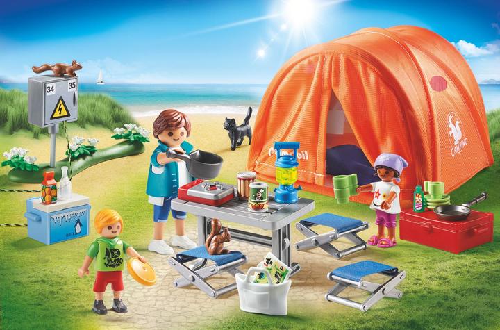 Produktbild Playmobil Familien-Camping (70089, Playmobil Family Fun)