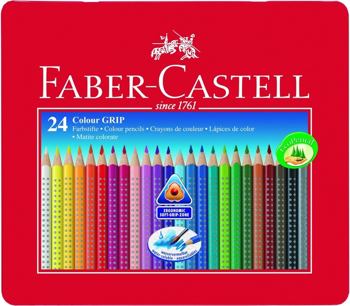 Actual product image Faber-Castell colour grip (Multicoloured, 24 x)