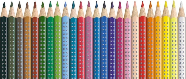 Actual product image Faber-Castell colour grip (Multicoloured, 24 x)