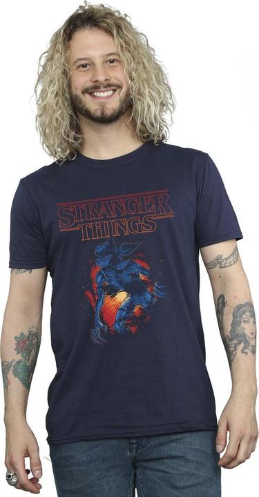 Immagine prodotto Netflix Stranger Things Demo Cave Maglietta Uomo (L)