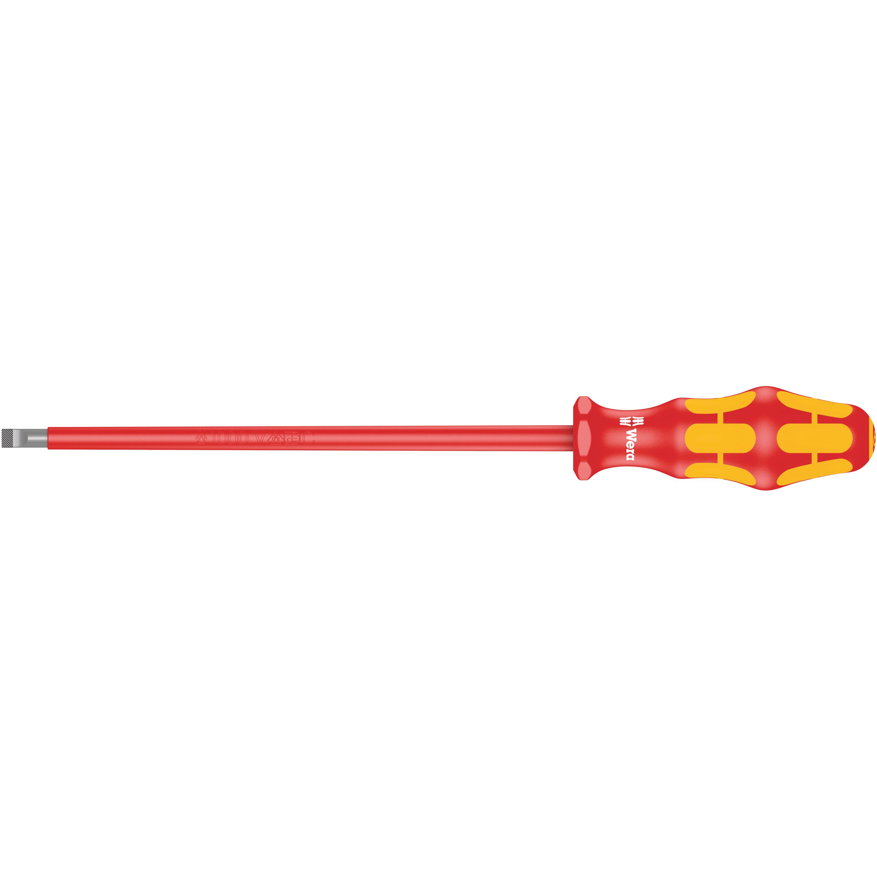 Wera, Schraubenzieher, 160 i 1,2 x 6,5 x 200 mm (Schlitzschrauben)