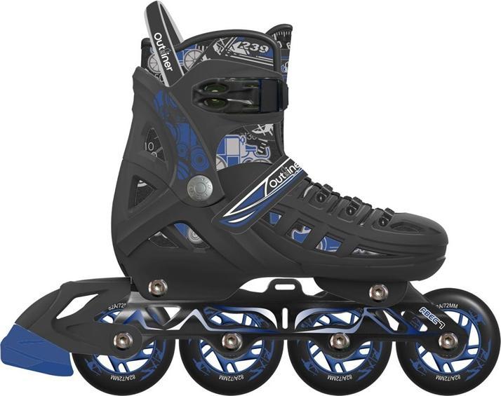 Produktbild Outliner Roller skates, black/blue, 38-41 (39)