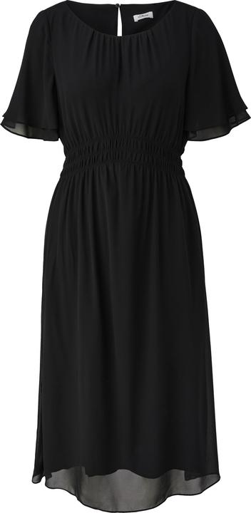 Actual product image S.Oliver Kleid Chiffon-Kleid mit elastischem Bund (36)