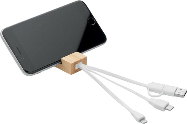 Actual product image MidOcean Clauerc Bamboo Keyring Stand