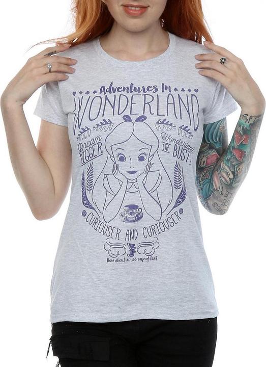 Image du produit Alice In Wonderland Adventures Heather TShirt (XL)