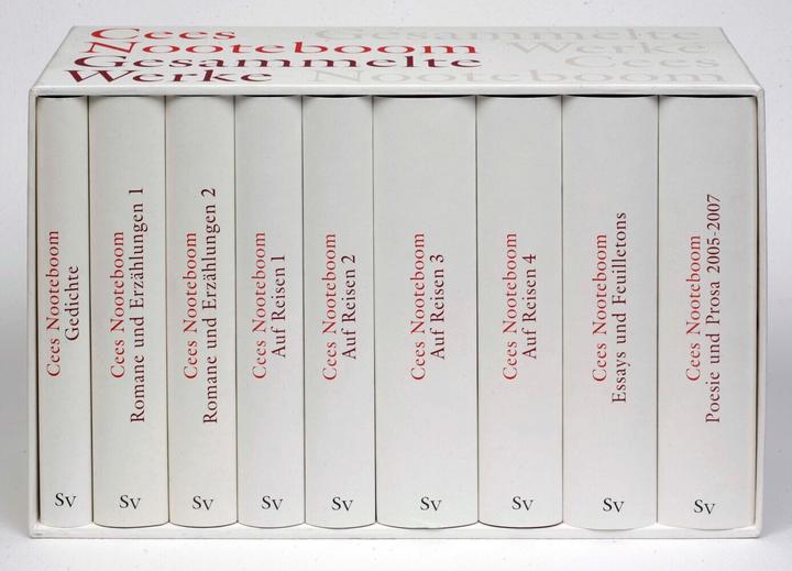 Produktbild Gesammelte Werke in neun Bänden: Gesamtwerk (Deutsch, Cees Nooteboom, 2008)