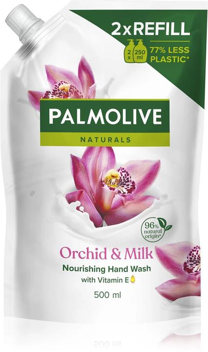Palmolive Naturals Orchid & Milk Handwash Cream 500ml (Liquid soap, refill, 500 ml)