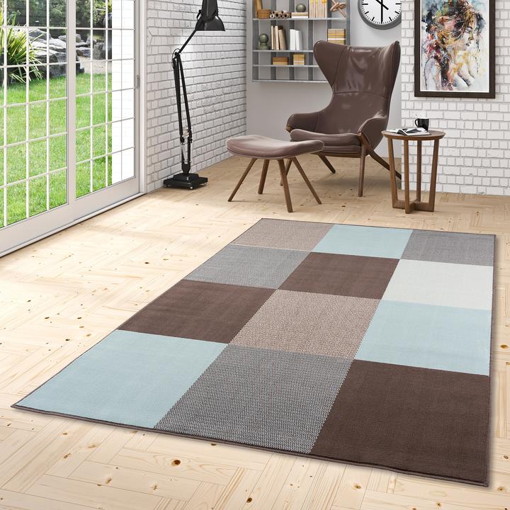 Actual product image Pergamon Carpet Modern Trendline Karo (140 x 200 cm)