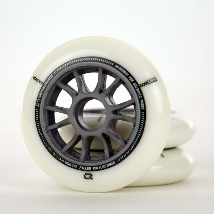 Actual product image Iqon Inline Skate Wheels Eqo 100mm / 3 Pack 2024 (100 mm, 88a)