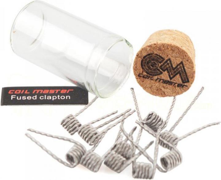 Coil Master Coils Fused Clapton 28ga x 2 + 32ga, 0.45 10pcs. (10x)