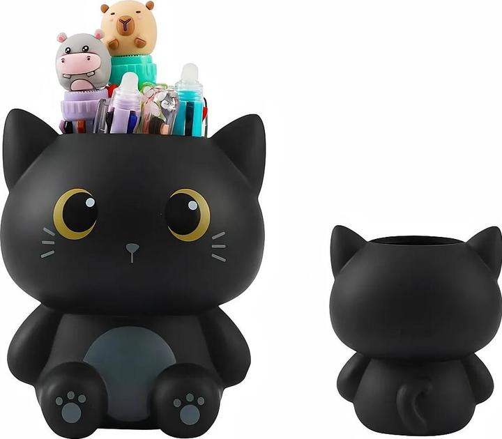 Image du produit i-Total Pot à stylo 3D Chat Noir