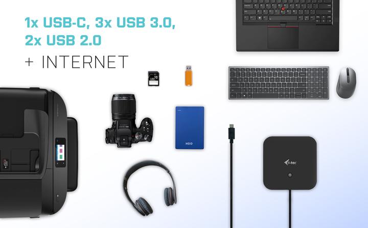 Produktbild i-tec USB-C HDMI DP Docking Station (USB-C, 3 Ports)