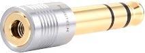 Produktbild Furutech Adapter AV-Buchse 6,3 mm - Buchse 3,5 mm silber