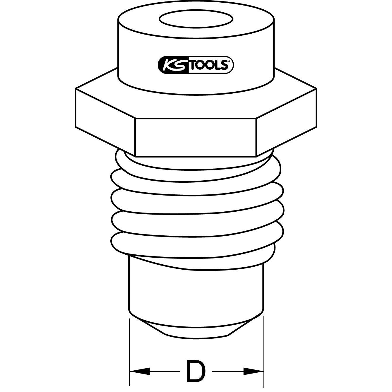 Thumbnail - KS Tools, Zange, 150.9570 (1 mm)