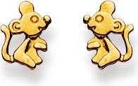 Immagine prodotto Natsumi Schmuck Orecchino Mouse in oro 18K/750 (Oro giallo 750/18 K Oro giallo)