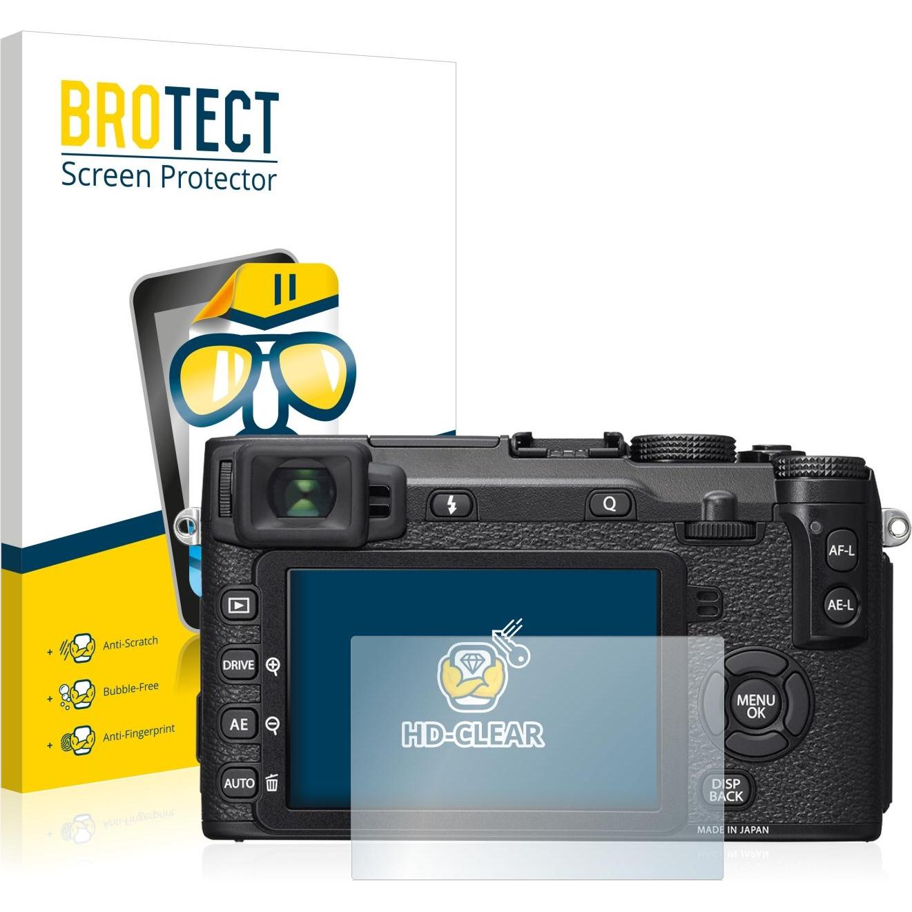 BROTECT Schutzfolie Displayschutz Klar (Displayschutz, X-E2S), Kameraschutz, Transparent