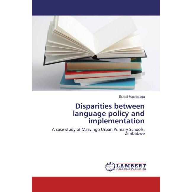Disparities between language policy and implementation, Fachbücher