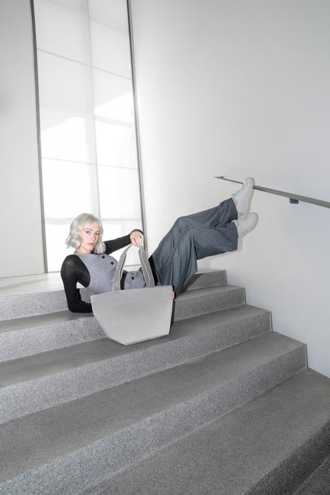 Image du produit reisenthel shopper M herringbone grey