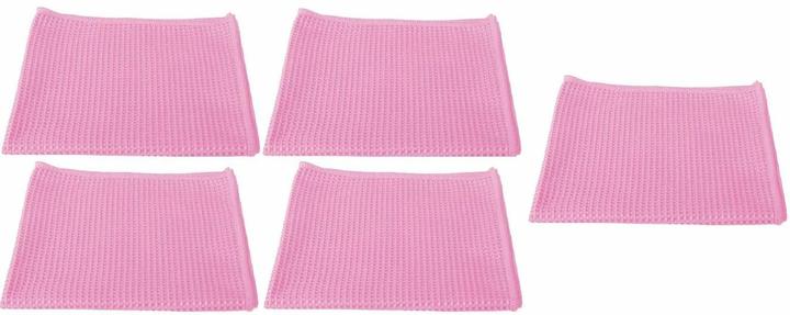 Produktbild Edi Baur Mikrofaser-Reinigungstuch 5 Stück, Rosa (5 Stk.)