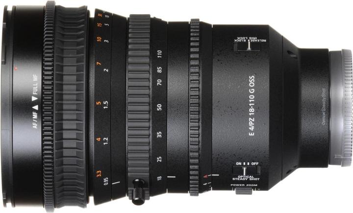 Image du produit Sony E PZ 18-110mm f/4 G OSS - (EU) (Sony E, APS-C / DX)
