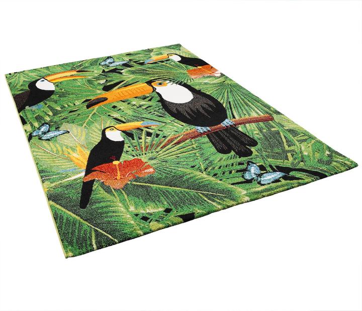 Produktbild Pergamon Designer Teppich Faro Tropical Tukan (120 x 170 cm)
