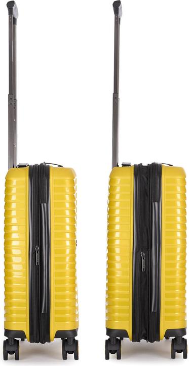 Actual product image Stratic Bright+ 4-wheel cabin trolley S 56 cm with stretch fold (37 l)