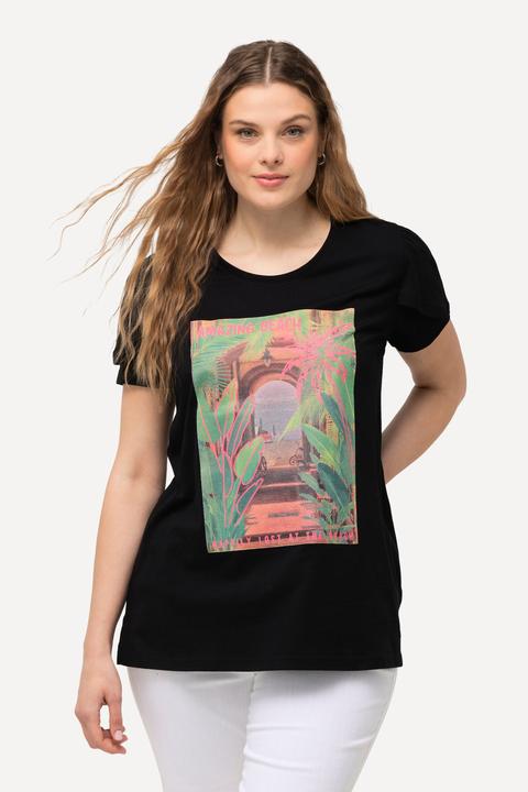 Actual product image Ulla Popken Beach Graphic Short Sleeve Tee (46, 48)