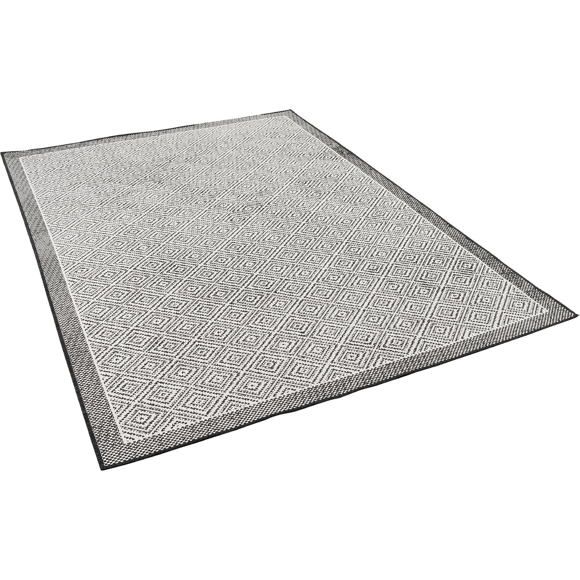 Pergamon, Teppich, In & Outdoor Teppich Beidseitig Flachgewebe Hampton Meliert (135 x 190 cm)