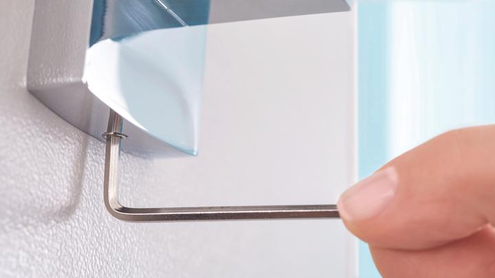 Immagine prodotto tesa Barra porta asciugamani da bagno KLAAM a due bracci