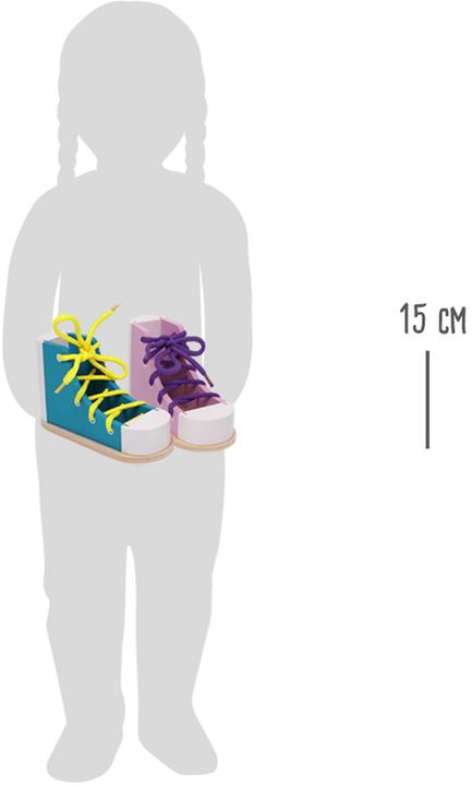 Produktbild small foot Bunte Fädelschuhe