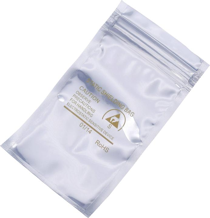 Quadrios ESD bag (L x W) 75 mm x 125 mm shielding ESD code letter S 10 (10 Piece)