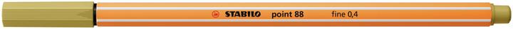 Image du produit STABILO POINT 88 - Feutre fin (Kaki, 1 x)